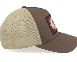 Your Rules Brown/Khaki A-Frame Trucker - Yellowstone