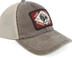 Your Rules Washed Brown/Stone Trucker - Yellowstone