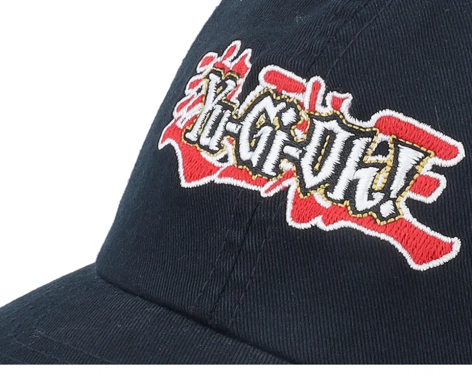 Yu-gi-oh Color Logo Black Dad Cap - Yu-Gi-Oh