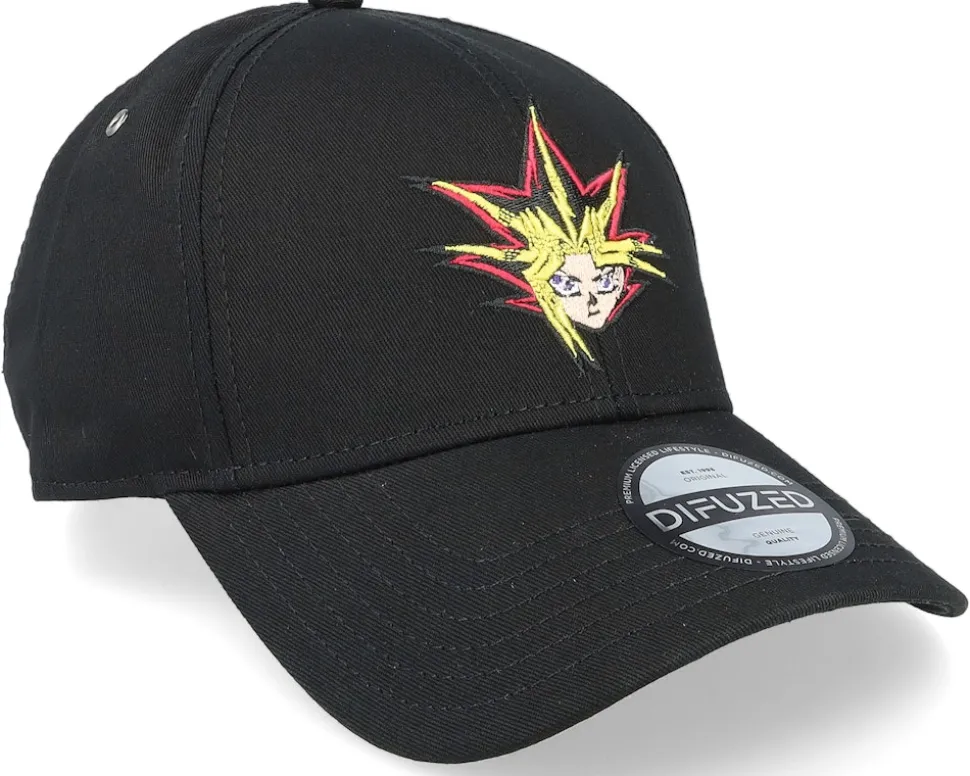 Yu-gi-oh! Men's Cap Black Adjustable - Difuzed