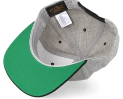 Zentangle Wolf Heather Grey/Black Snapback - Tattoo Collective