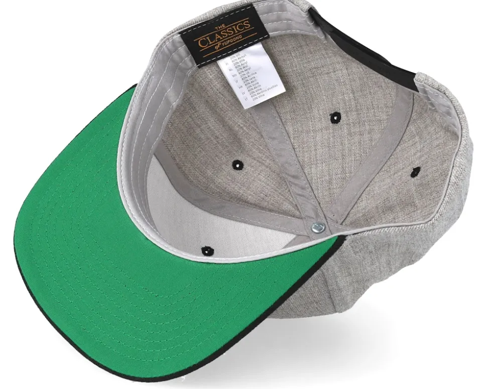 Zentangle Wolf Heather Grey/Black Snapback - Tattoo Collective