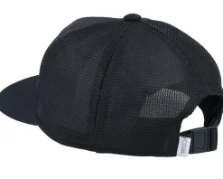 Zephyr Black Strapback - Coal