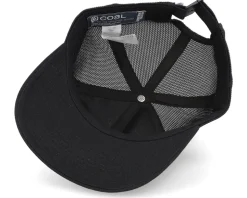 Zephyr Black Strapback - Coal