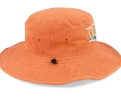 Zion Wide Brim Orange Bucket - American Needle
