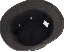 Zoet Cotton Mix Brown Bucket - MJM Hats